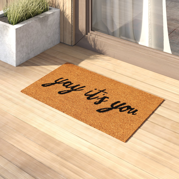 Lark Manor Yay It's You Doormat & Reviews Wayfair Canada